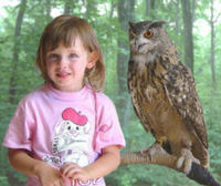 Hannah and the Harry Potter Owl